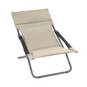 Lafuma Mobilier Liegestuhl Bayanne Transat Latte